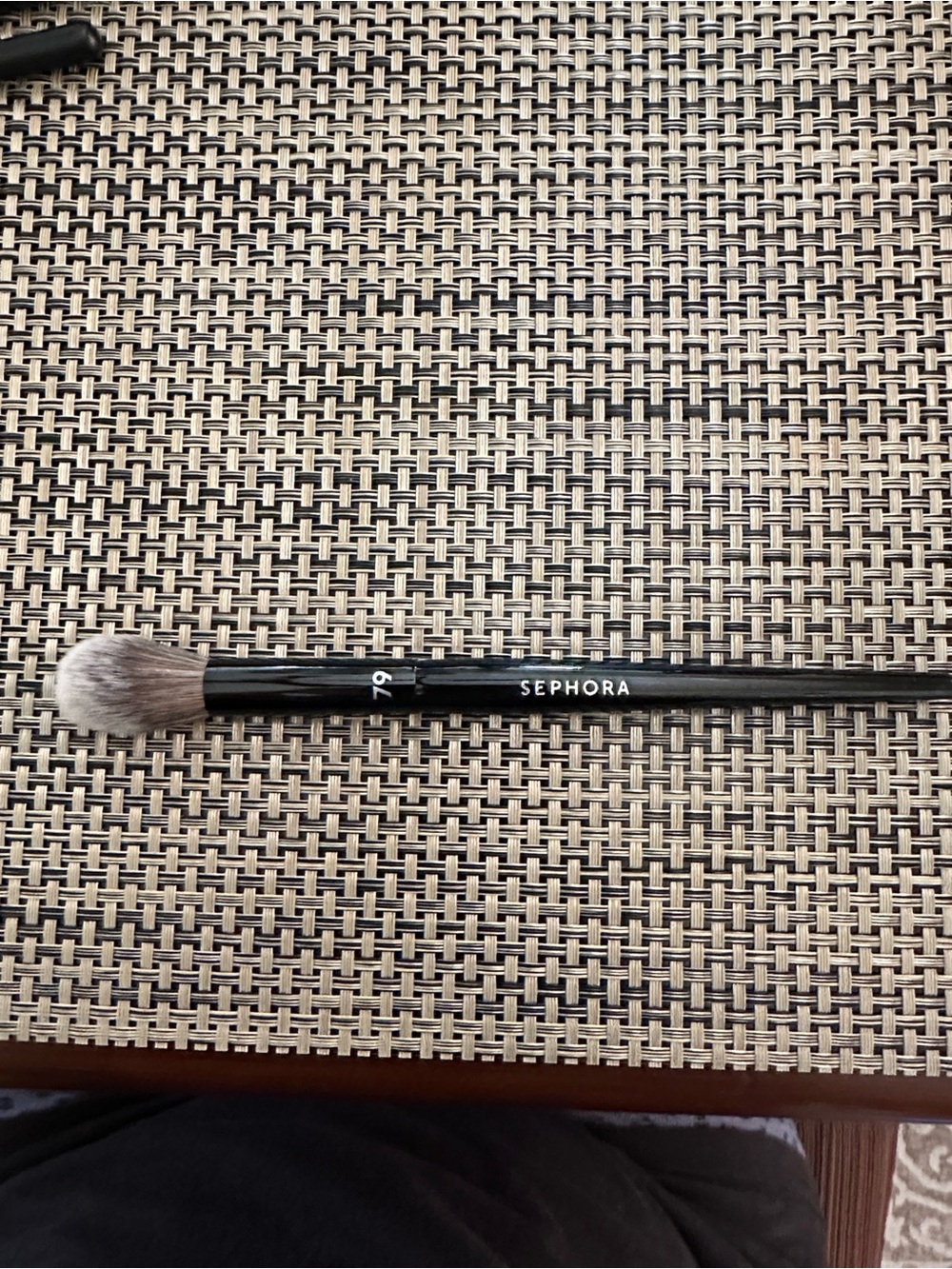 Sephora #79 Pro Blending Brush in Black with Gray Bristles